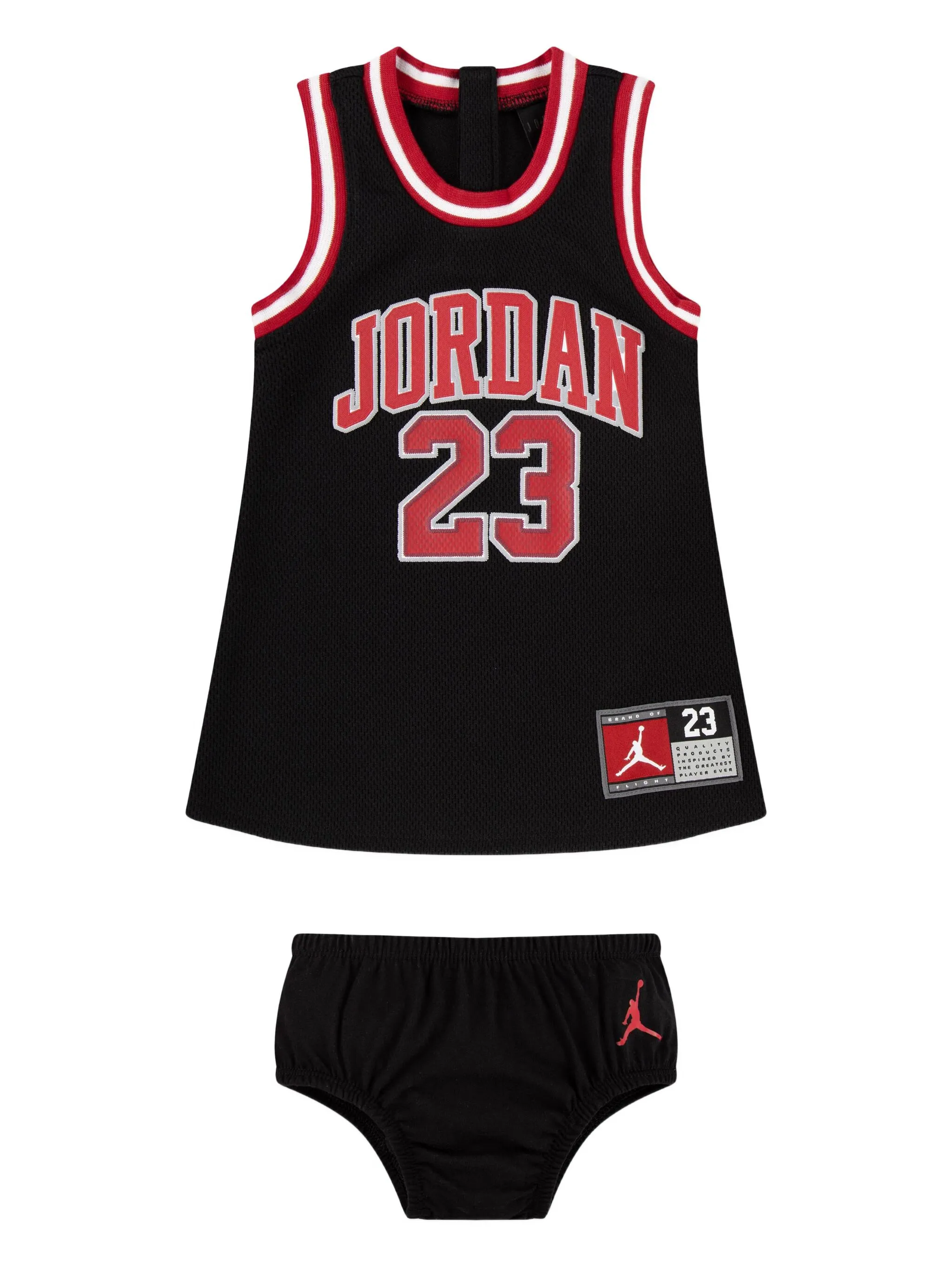 Комплект из платья и блумеров Jordan Kids, черный
Комплект из платья и блумеров Jordan Kids, черный