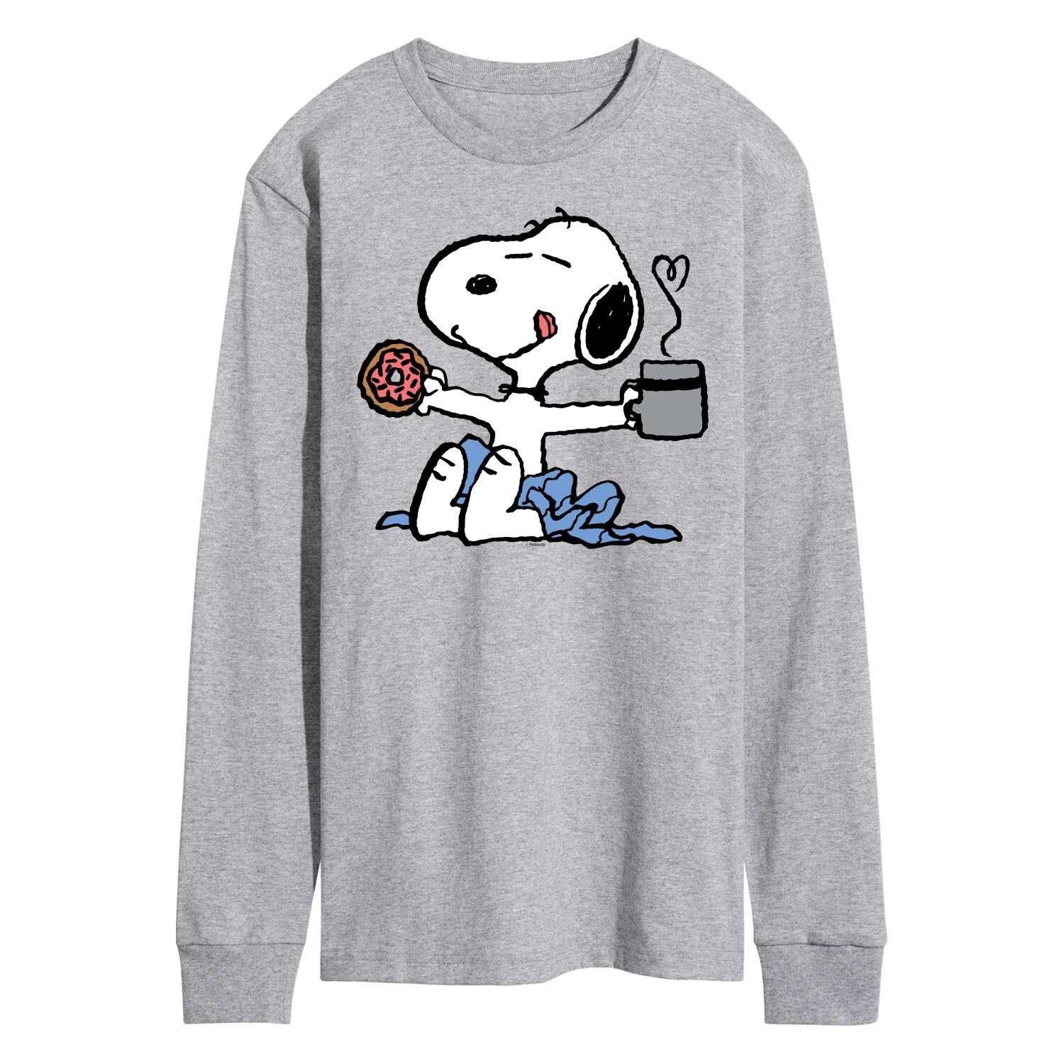 Мужские брюки с арахисом Snoopy Donut Coffee с длинным рукавом Licensed Character
Мужские брюки с арахисом Snoopy Donut Coffee с длинным рукавом Licensed Character