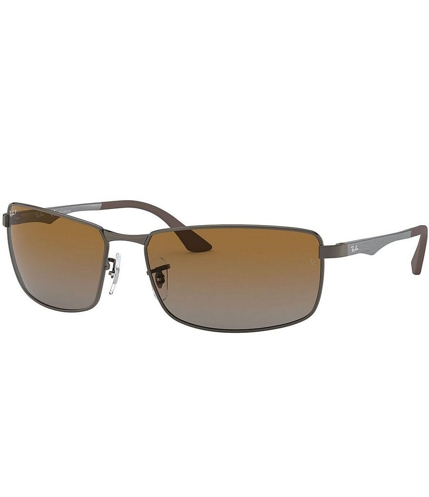 Мужские прямоугольные поляризационные солнцезащитные очки Ray-Ban 0RB3498 61 мм с градиентом, коричневый
Мужские прямоугольные поляризационные солнцезащитные очки Ray-Ban 0RB3498 61 мм с градиентом, коричневый