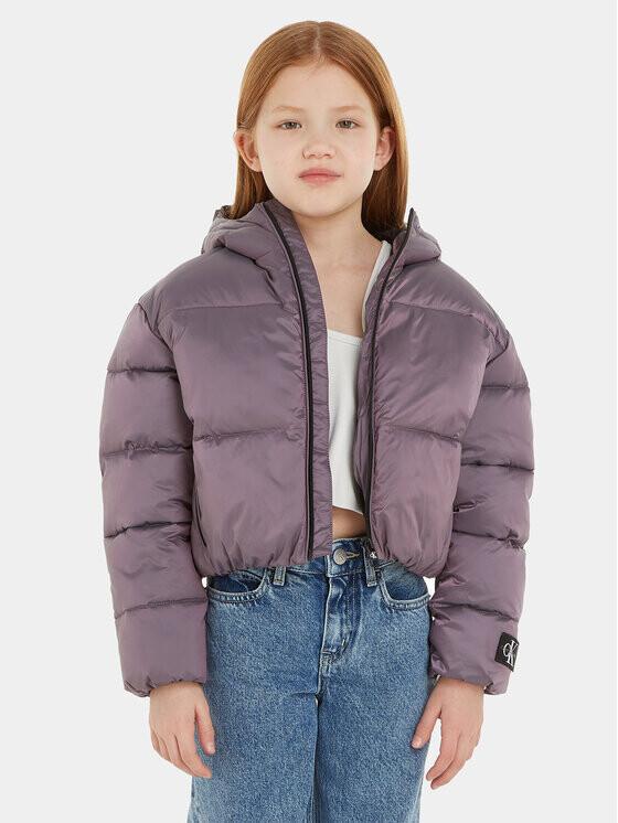 Пуховик свободного кроя Calvin Klein, фиолетовый
Пуховик свободного кроя Calvin Klein, фиолетовый