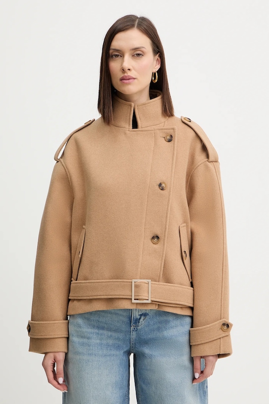 Пальто с шерстью Morgan, бежевый
Пальто с шерстью Morgan, бежевый