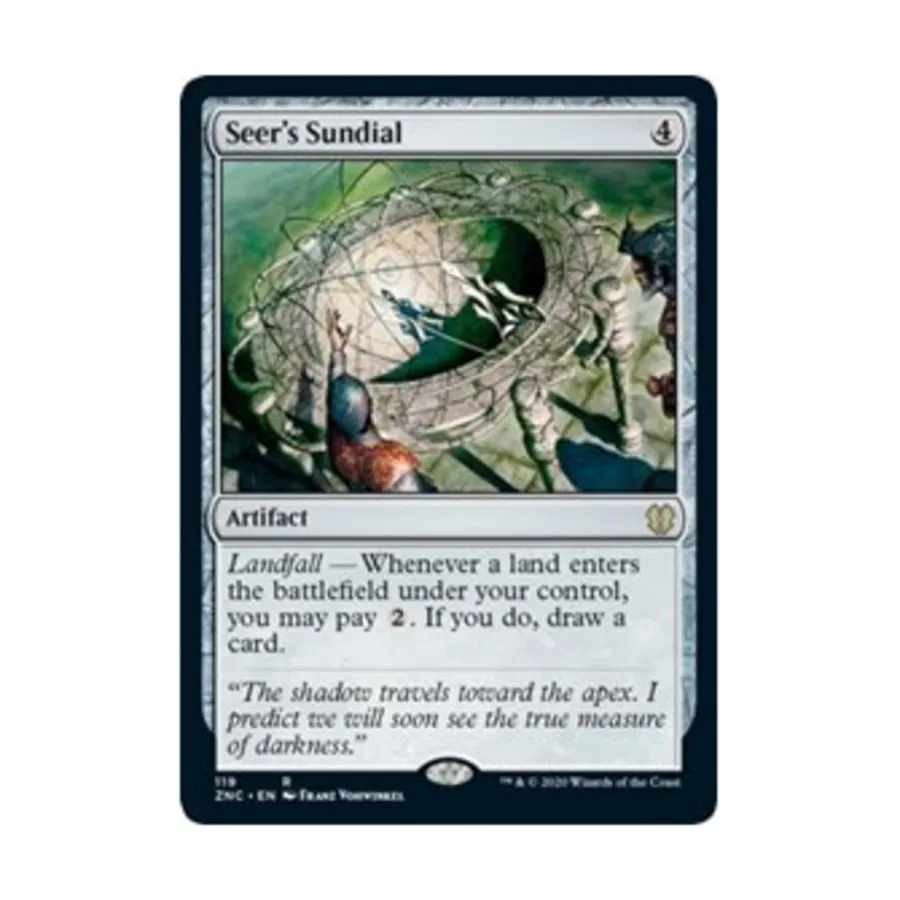 CCG Солнечные часы провидца (клавиша R), MTG - Commander - Zendikar Rising
CCG Солнечные часы провидца (клавиша R), MTG - Commander - Zendikar Rising