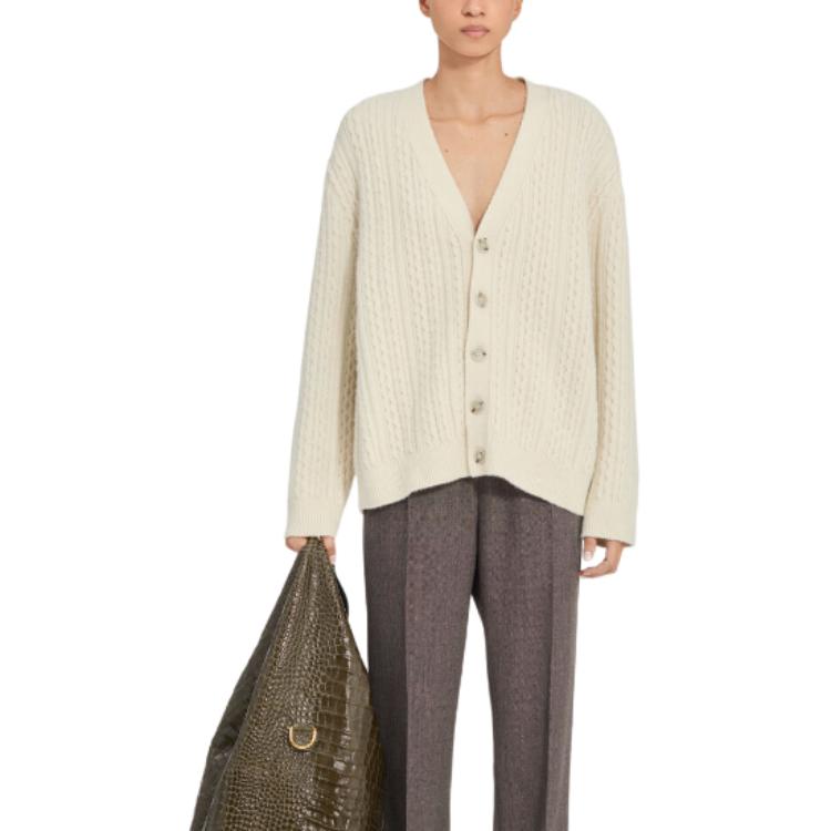 Вязаный свитер FW25 для женщин MM6 Maison Margiela, белый
Вязаный свитер FW25 для женщин MM6 Maison Margiela, белый