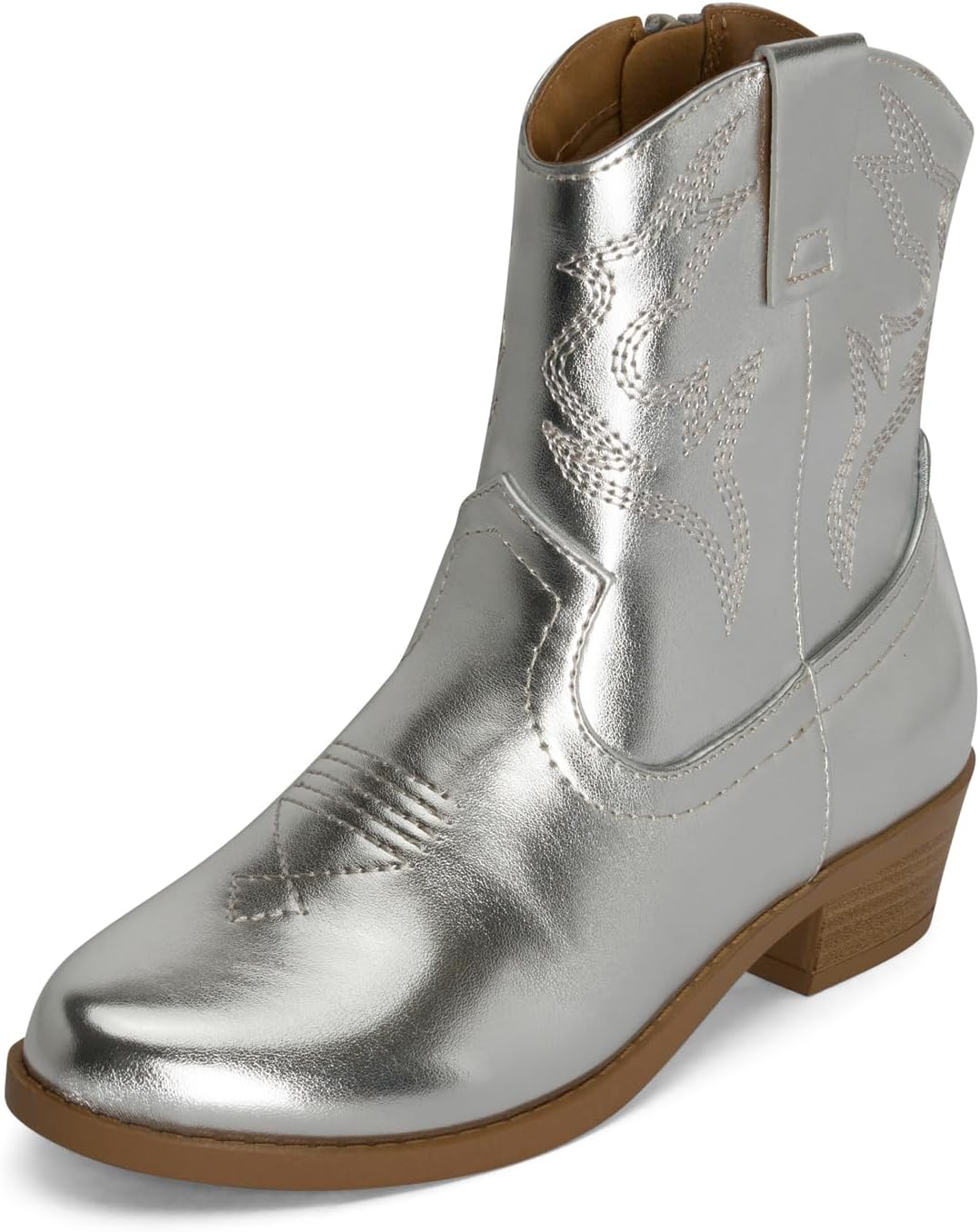 СТИЛЬНЫЕ S CHANCHITO-K ~ вестерн-ботильоны с невысоким каблуком, заостренным носком и боковой молнией STYLISH S, Silver
СТИЛЬНЫЕ S CHANCHITO-K ~ вестерн-ботильоны с невысоким каблуком, заостренным носком и боковой молнией STYLISH S, Silver