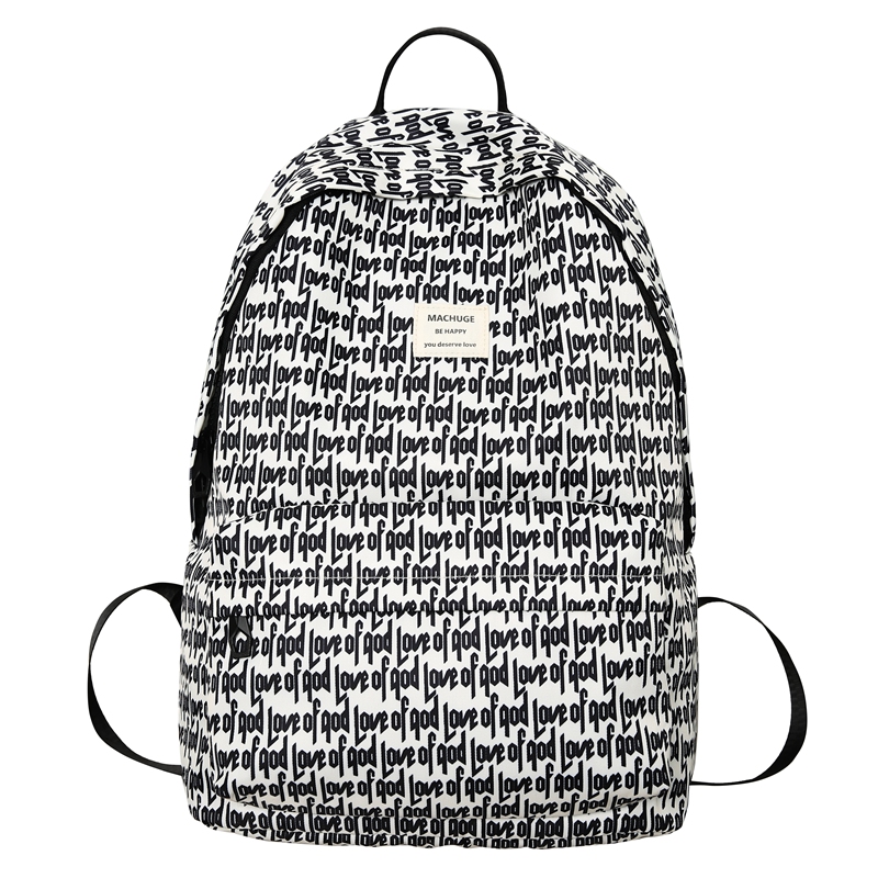 DCLOUD Нейлоновый рюкзак унисекс черный угольно-черный бело-черный бело-синий, White & Black
DCLOUD Нейлоновый рюкзак унисекс черный угольно-черный бело-черный бело-синий, White & Black