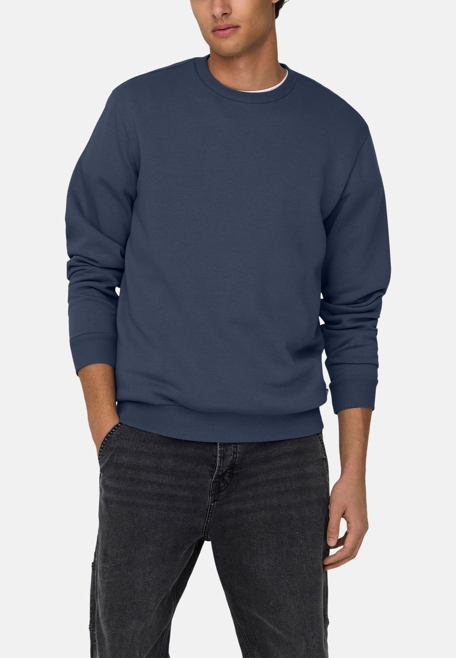 Толстовка Only & Sons ONSCERES CREW NECK, Dunkelblau/Dark Blue
Толстовка Only & Sons ONSCERES CREW NECK, Dunkelblau/Dark Blue