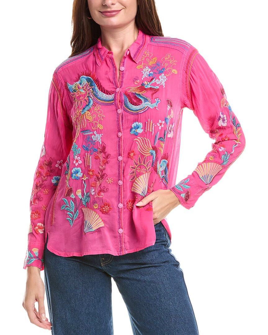 Джонни Вас Блузка Велурия Johnny Was, розовый
Джонни Вас Блузка Велурия Johnny Was, розовый