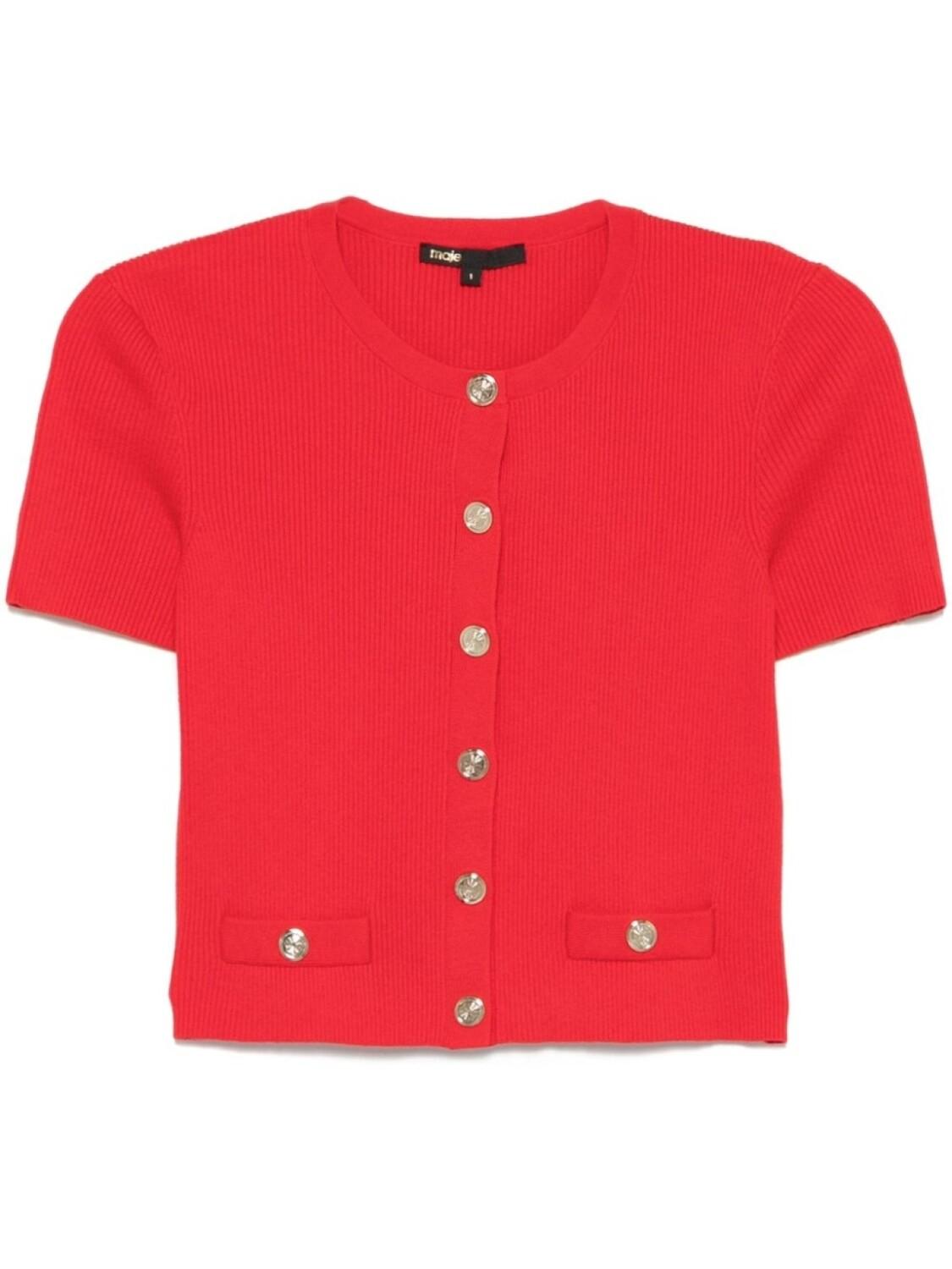 Maje кардиган в рубчик, красный
Maje кардиган в рубчик, красный