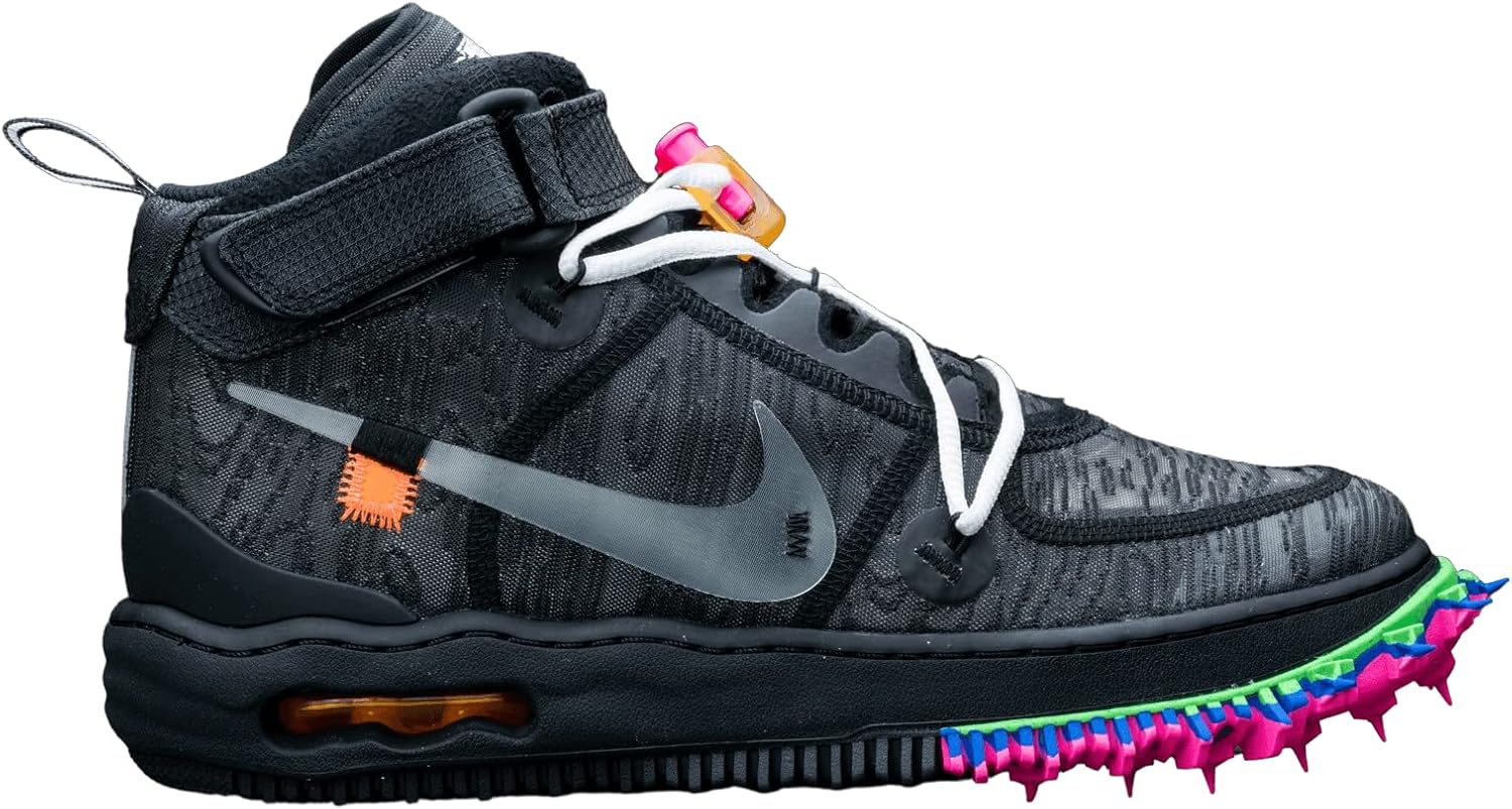 Air Force 1 Mid SP by Nike x Off-White - Black / Clear, Black
Air Force 1 Mid SP by Nike x Off-White - Black / Clear, Black
