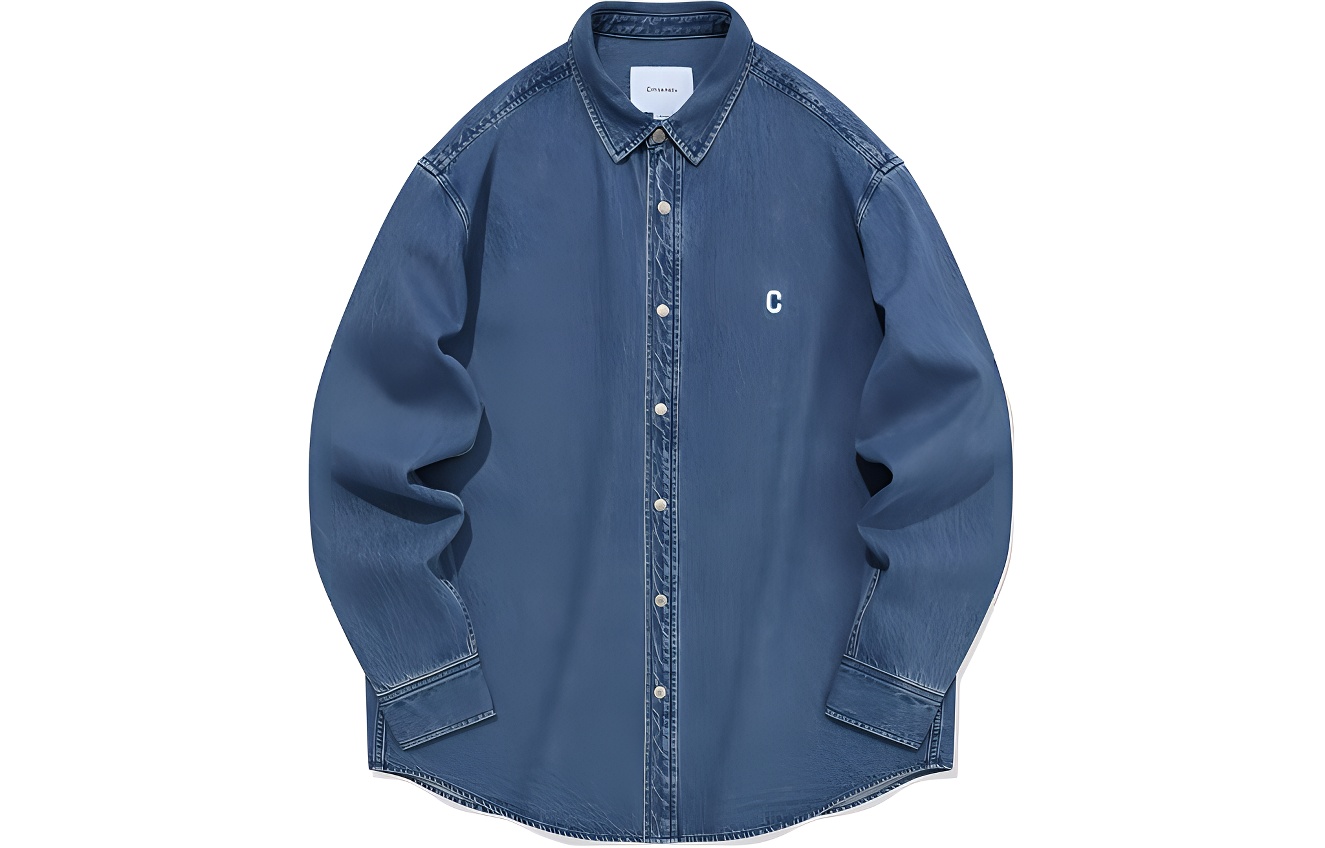 COVERNAT Рубашка унисекс синяя
COVERNAT Рубашка унисекс синяя