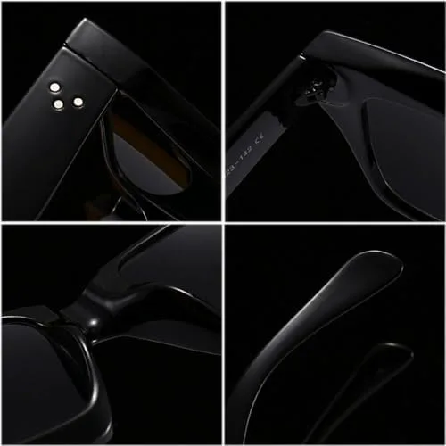 Солнцезащитные очки в стиле ретро 2027 для женщин, синие, фиолетовые, квадратные, мужские солнцезащитные очки с защитой от УФ-излучения UV400 MTZJH, Black Gray
Солнцезащитные очки в стиле ретро 2027 для женщин, синие, фиолетовые, квадратные, мужские солнцезащитные очки с защитой от УФ-излучения UV400 MTZJH, Black Gray