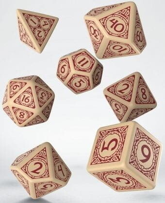 Набор кубиков, Viking, бежевый и бордовый, Q-Workshop
Набор кубиков, Viking, бежевый и бордовый, Q-Workshop