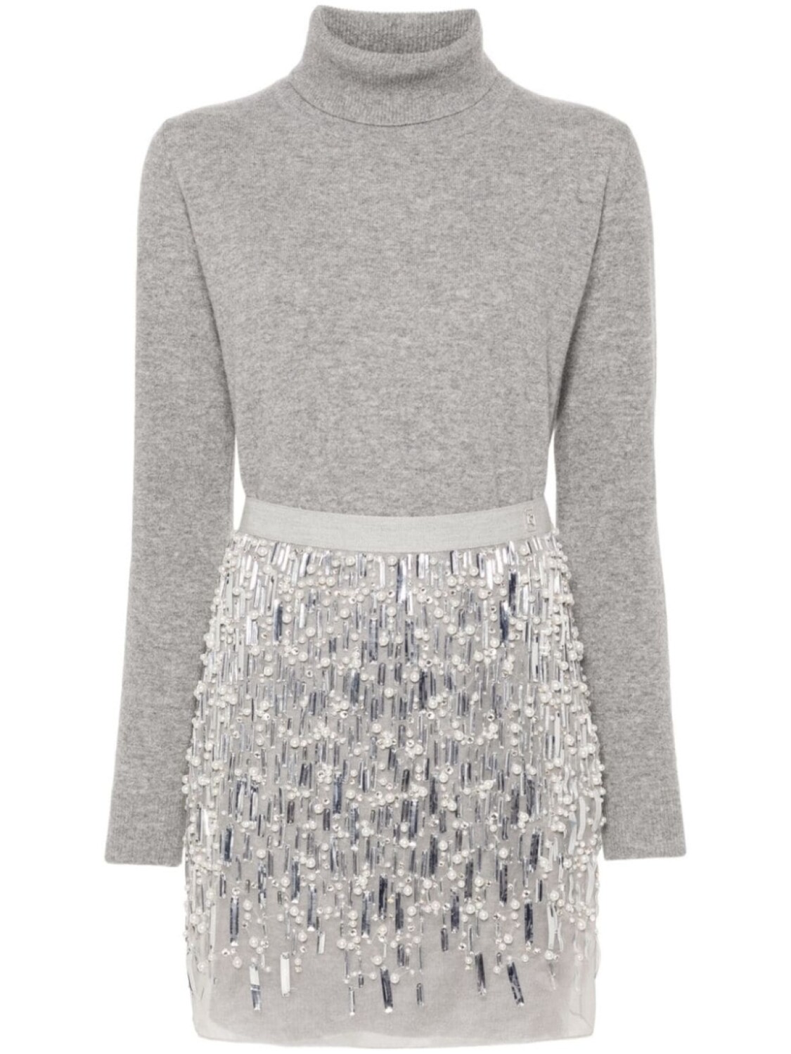 Elisabetta Franchi комплект мини-платья из шерсти, серый
Elisabetta Franchi комплект мини-платья из шерсти, серый