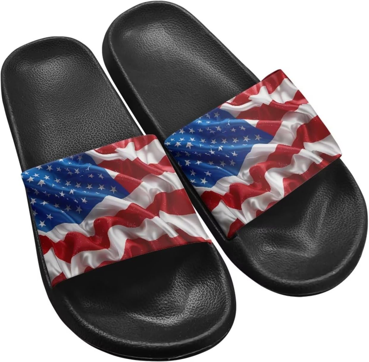 Женские и мужские повседневные слайд сандалии Hechitok, удобная мягкая подошва, нескользящие ЭВА сандалии на плоской подошве, для ванной и душа, American Flag Print
Женские и мужские повседневные слайд сандалии Hechitok, удобная мягкая подошва, нескользящие ЭВА сандалии на плоской подошве, для ванной и душа, American Flag Print