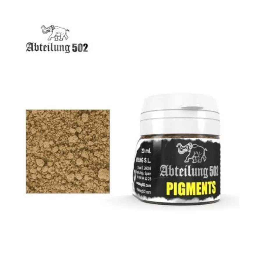 Военный песок в Персидском заливе, Abteilung 502 - Pigments
Военный песок в Персидском заливе, Abteilung 502 - Pigments