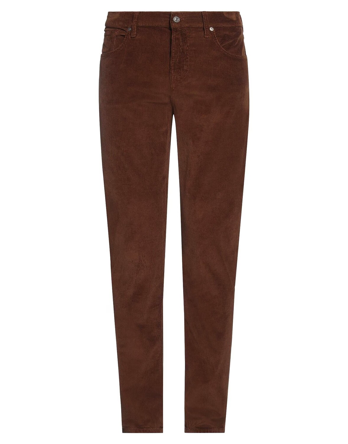 Брюки 7 For All Mankind, коричневый 
Брюки 7 For All Mankind, коричневый