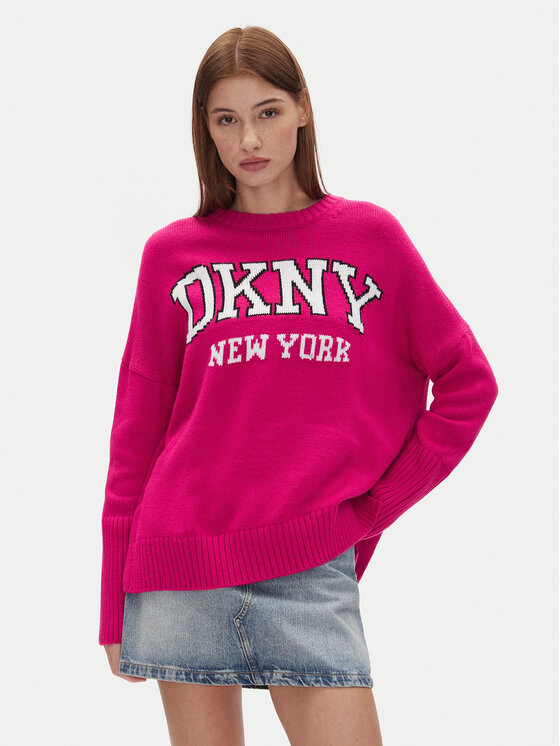 Свитер обычного кроя DJ4R0362 Dkny, розовый 
Свитер обычного кроя DJ4R0362 Dkny, розовый