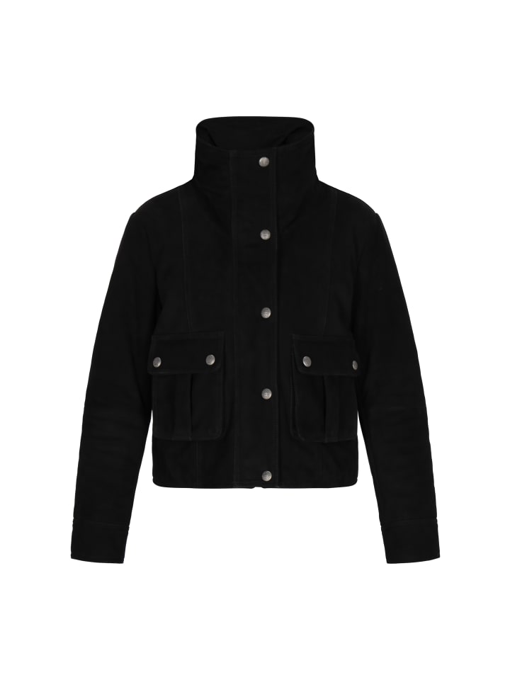 Кожаная куртка DreiMaster Vintage, черный 
Кожаная куртка DreiMaster Vintage, черный