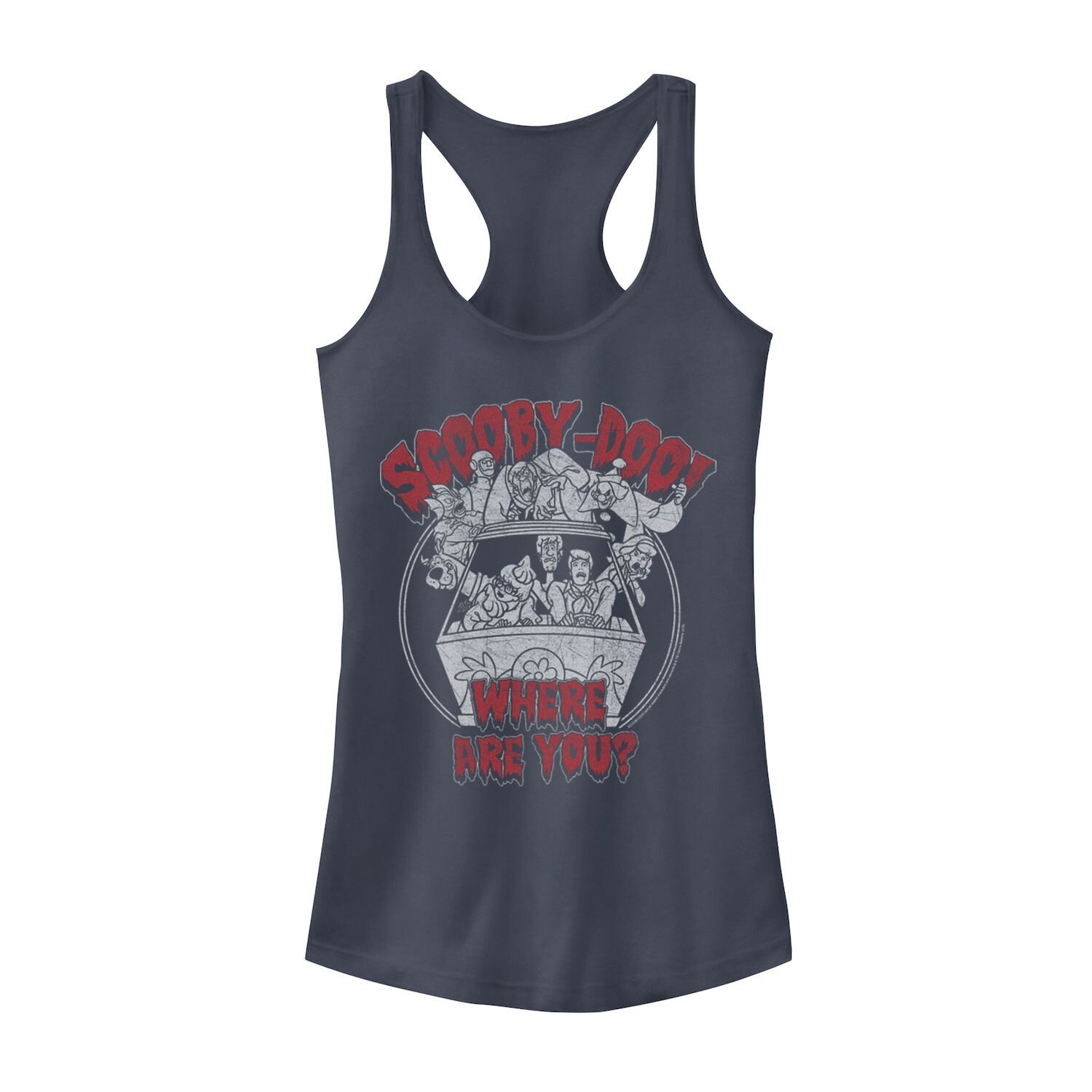 Детский портретный графический танк «Загадочная банда Скуби-Ду». Монстры «Где ты» Licensed Character 
Детский портретный графический танк «Загадочная банда Скуби-Ду». Монстры «Где ты» Licensed Character