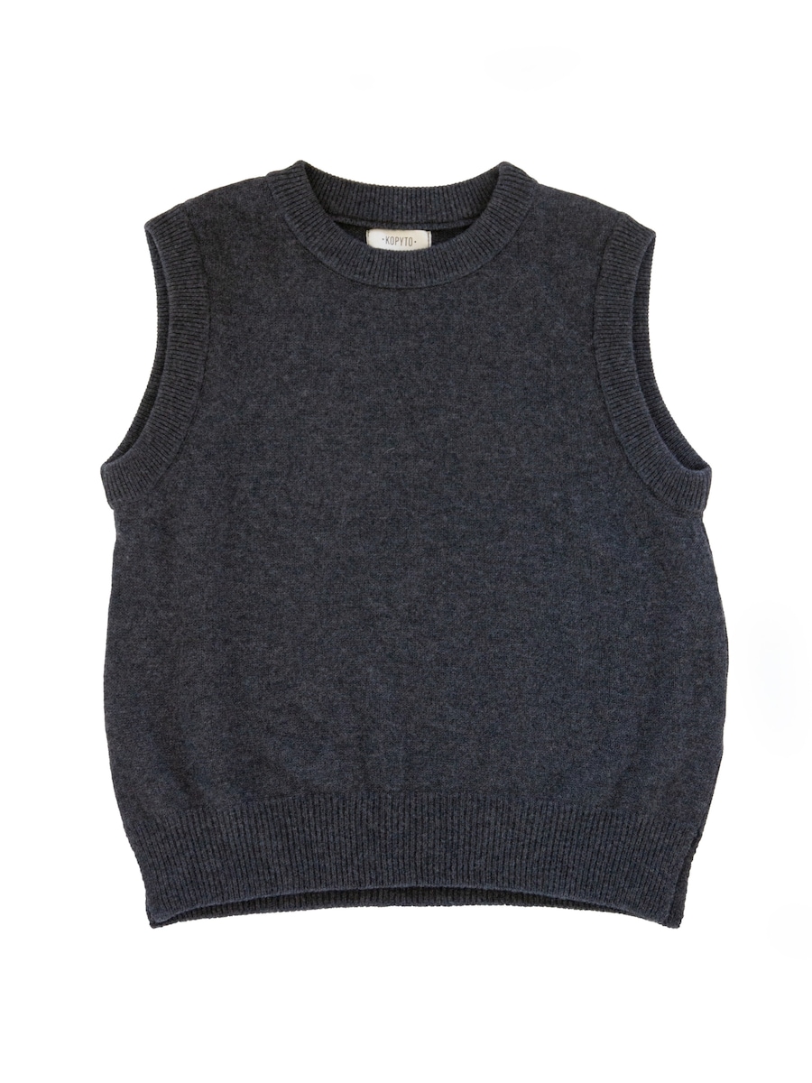 Вязаный жилет KOPYTO PUMA, антрацит
Вязаный жилет KOPYTO PUMA, антрацит