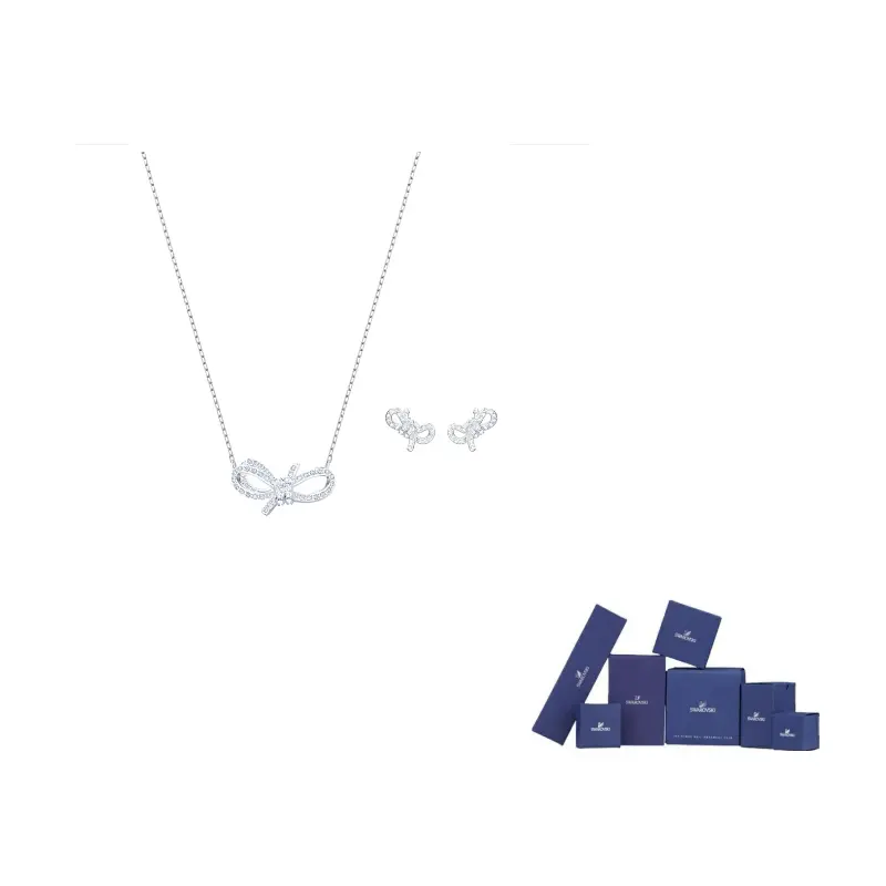 Родированное ожерелье Women's White Swarovski, белый
Родированное ожерелье Women's White Swarovski, белый