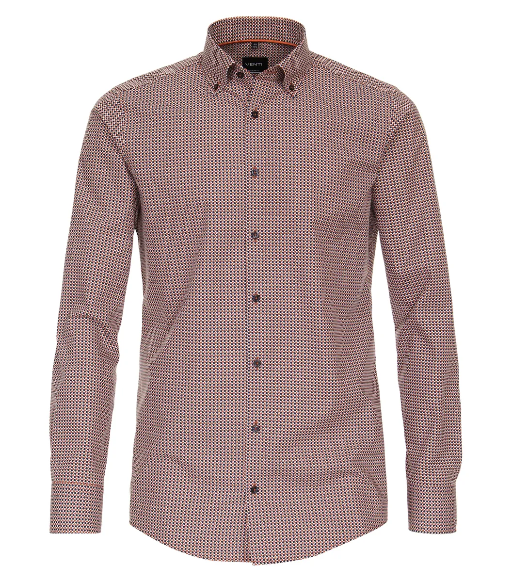 Деловая рубашка VENTI "Деловая рубашка VENTI принт", цвет Orange
Деловая рубашка VENTI "Деловая рубашка VENTI принт", цвет Orange