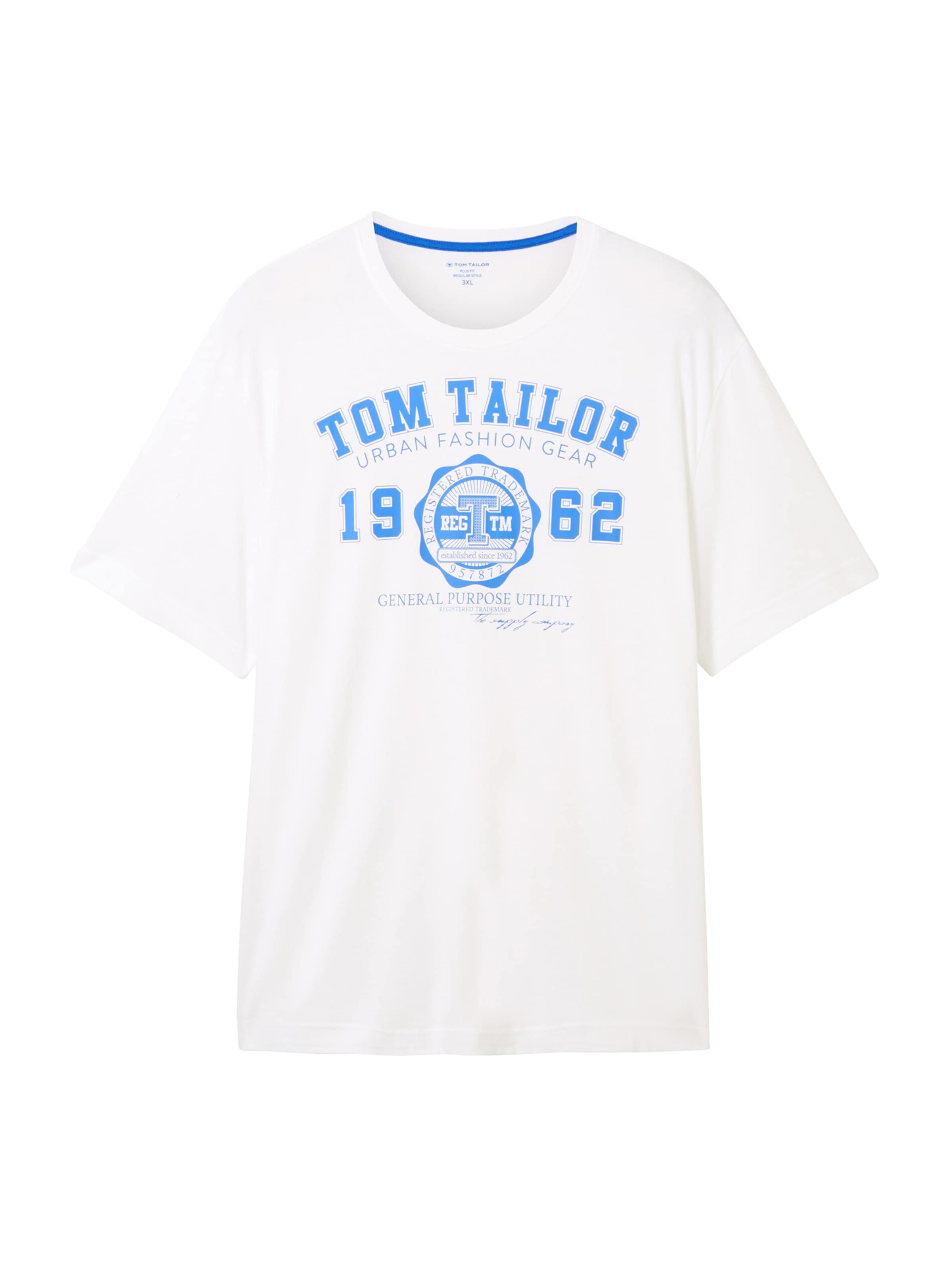 TOM TAILOR Men + Футболка в белом цвете
TOM TAILOR Men + Футболка в белом цвете