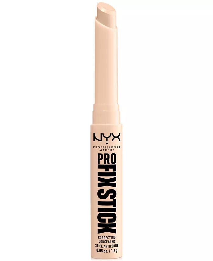 Корректирующий консилер Pro Fix Stick, 0,05 унции Nyx Professional Makeup, цвет Fair
Корректирующий консилер Pro Fix Stick, 0,05 унции Nyx Professional Makeup, цвет Fair