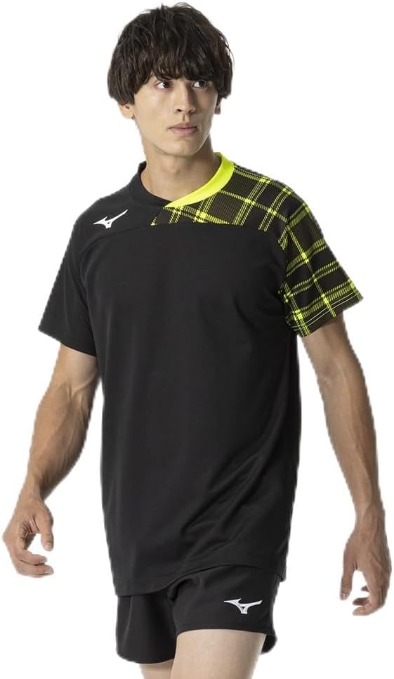 Игровая футболка MIZUNO, с коротким рукавом, с графическим принтом, унисекс, V2MAB111, черный/желтый
Игровая футболка MIZUNO, с коротким рукавом, с графическим принтом, унисекс, V2MAB111, черный/желтый