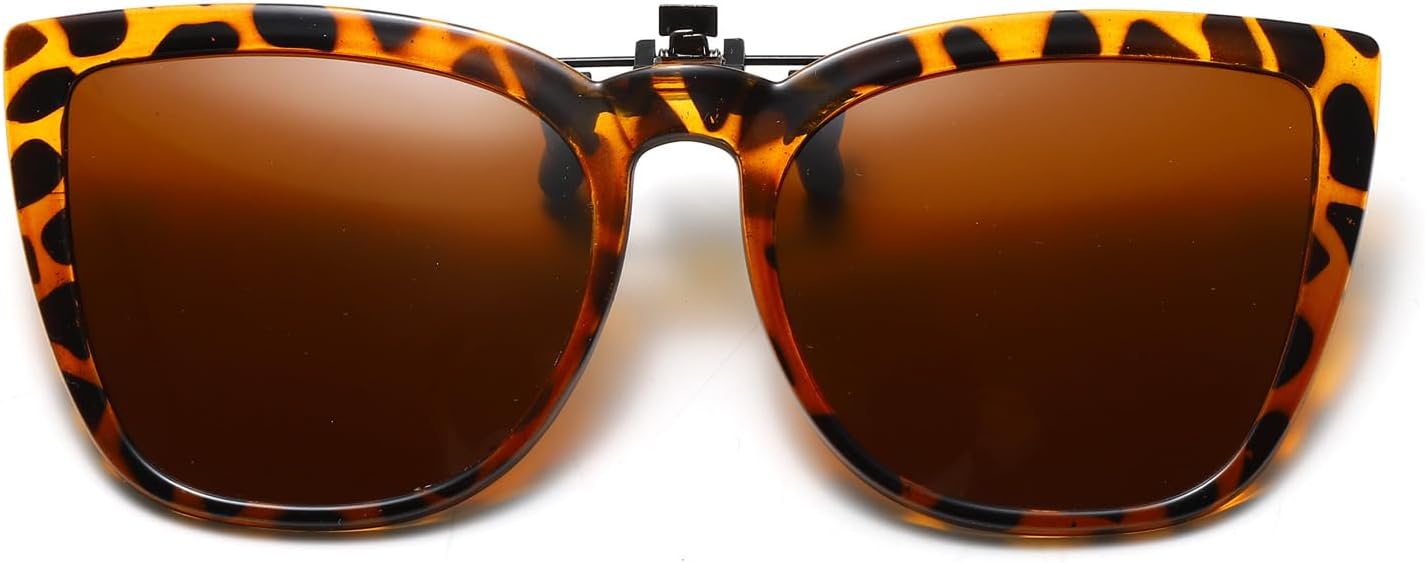 Солнцезащитные очки Long Keeper с поляризованными линзами и клипсами для ношения поверх очков с диоптриями, для женщин и мужчин, с защитой от УФ-излучения, в форме кошачьих глаз, Leopard
Солнцезащитные очки Long Keeper с поляризованными линзами и клипсами для ношения поверх очков с диоптриями, для женщин и мужчин, с защитой от УФ-излучения, в форме кошачьих глаз, Leopard