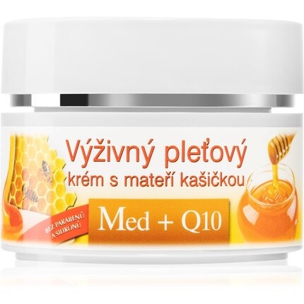 Bione Cosmetics Питательный крем Honey + Q10 с маточным молочком - 51 мл
Bione Cosmetics Питательный крем Honey + Q10 с маточным молочком - 51 мл