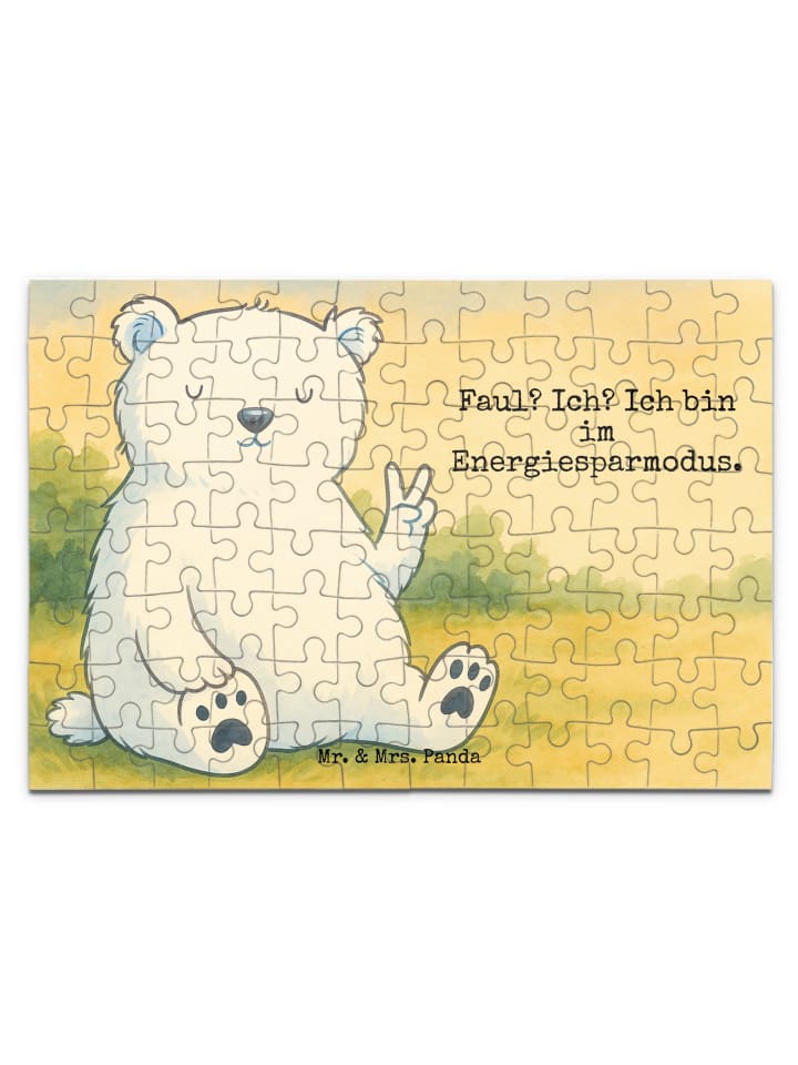 Mr. & Mrs. Panda Головоломка «Ленивый белый медведь» с надписью
Mr. & Mrs. Panda Головоломка «Ленивый белый медведь» с надписью