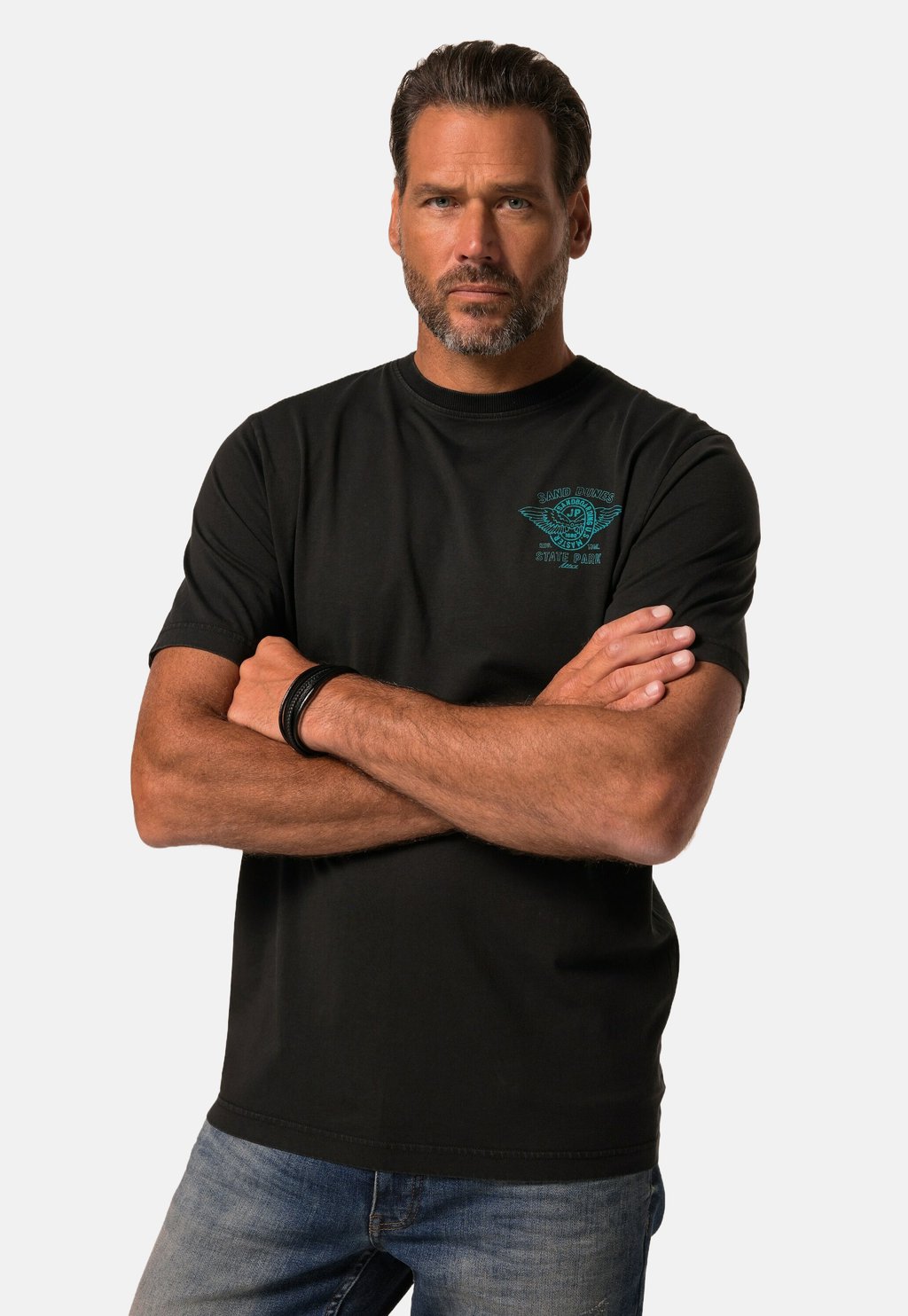 Футболка с принтом SHORT SLEEVE CHEST PRINT VINTAGE LOOK JP1880, черный
Футболка с принтом SHORT SLEEVE CHEST PRINT VINTAGE LOOK JP1880, черный