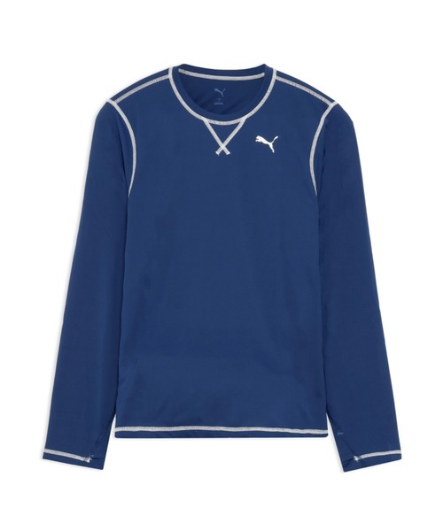 Мужская футболка для бега с длинным рукавом PUMA RF, синяя
Мужская футболка для бега с длинным рукавом PUMA RF, синяя