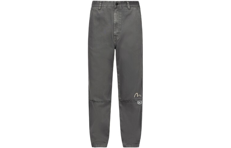 Повседневные брюки мужские угольно-серые Evisu, серый
Повседневные брюки мужские угольно-серые Evisu, серый