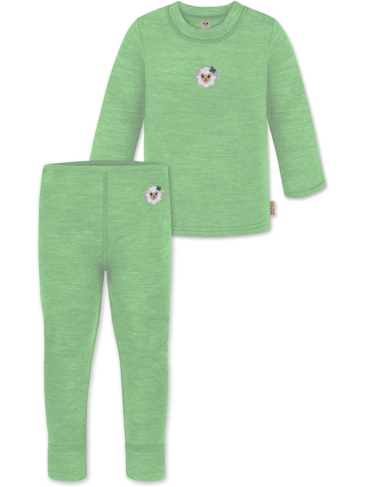 Свитер и брюки из мериносовой шерсти зеленого цвета Normani Outdoor Sports
Свитер и брюки из мериносовой шерсти зеленого цвета Normani Outdoor Sports