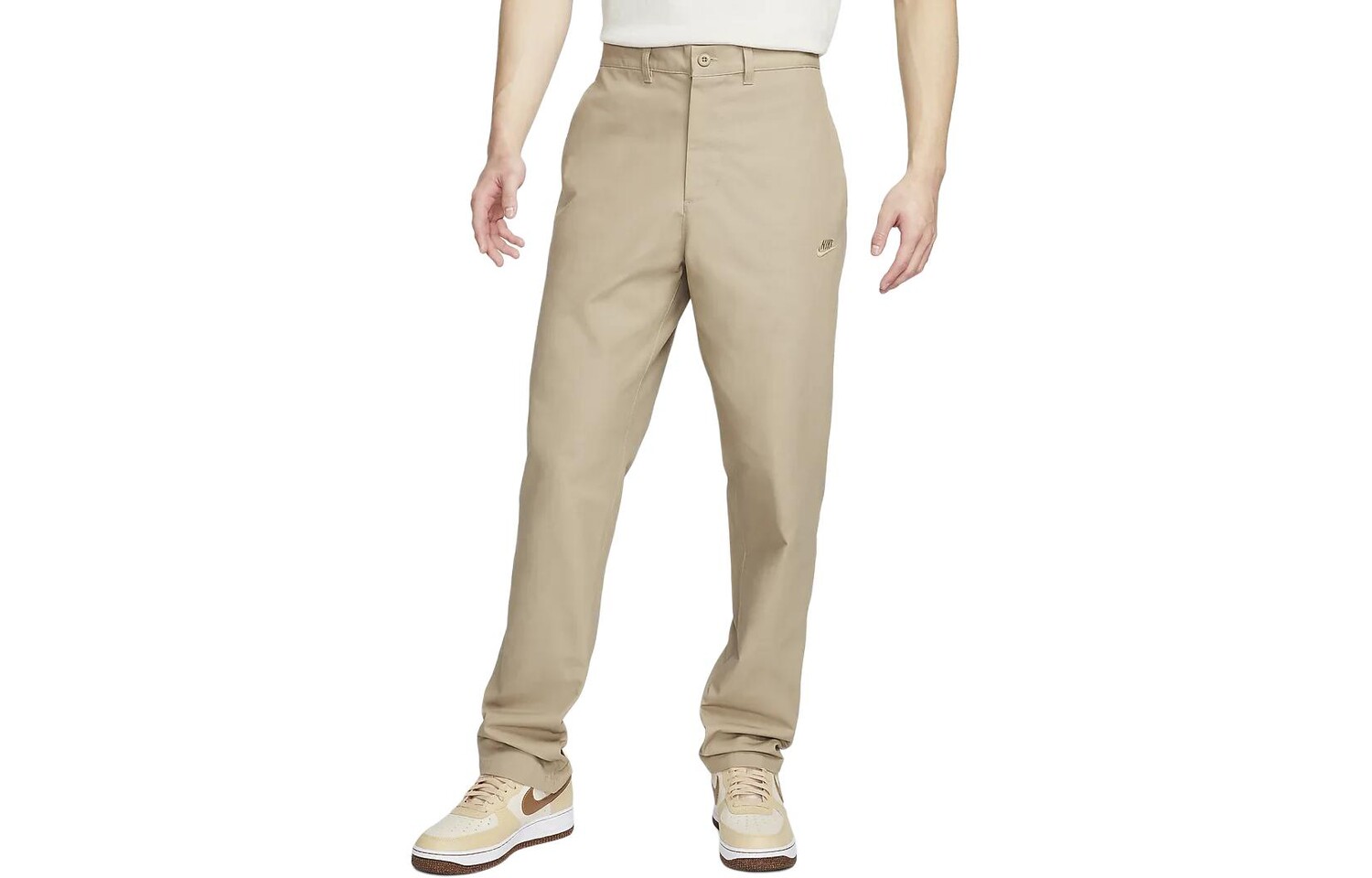 Клубные повседневные брюки мужские цвета хаки Nike, хаки 
Клубные повседневные брюки мужские цвета хаки Nike, хаки