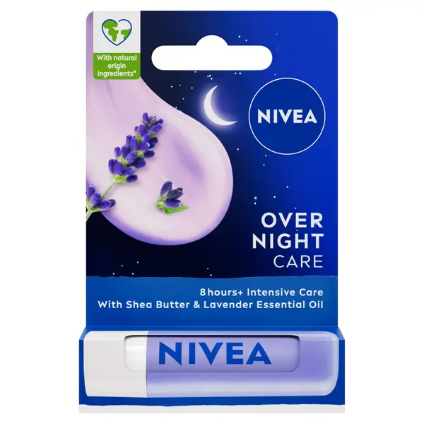 Питательная губная помада, 4,8 г Nivea Overnight care
Питательная губная помада, 4,8 г Nivea Overnight care