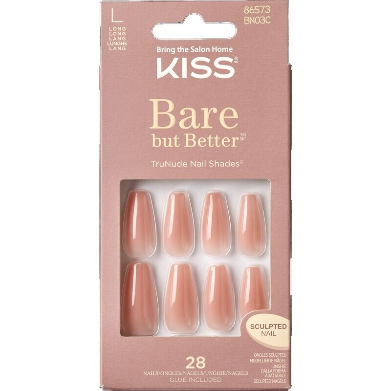 Ногти Bare But Better – Нюдовое сияние KISS, 28 шт.
Ногти Bare But Better – Нюдовое сияние KISS, 28 шт.