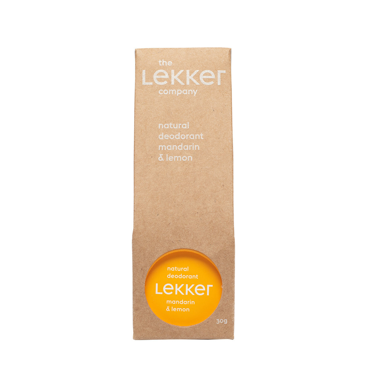 Lekker, Дезодорант Мандарин и лимон, 30г
Lekker, Дезодорант Мандарин и лимон, 30г
