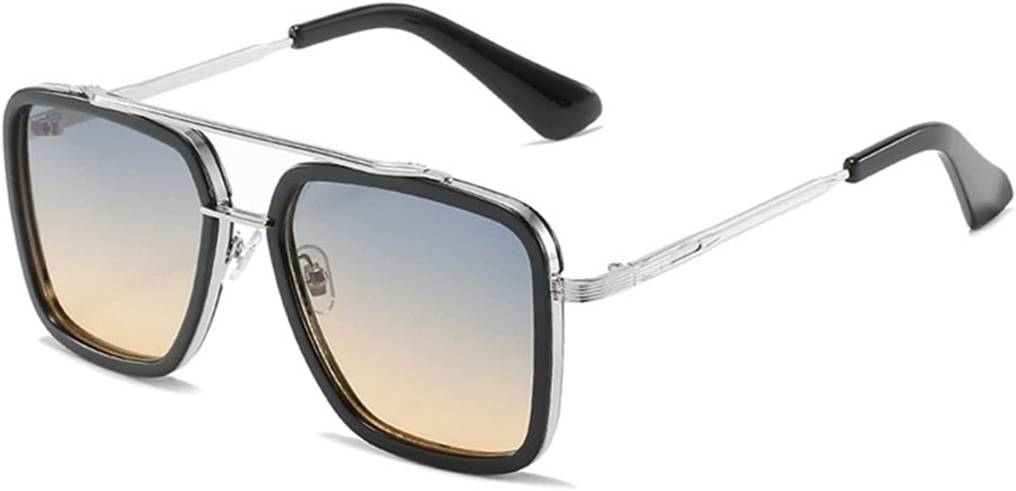 Солнцезащитные очки GAOXIN в квадратной крупной металлической оправе для мужчин и женщин, обеспечивающие защиту от солнца на пляже и в отпуске (Цвет: H, Размер: Средний), H
Солнцезащитные очки GAOXIN в квадратной крупной металлической оправе для мужчин и женщин, обеспечивающие защиту от солнца на пляже и в отпуске (Цвет: H, Размер: Средний), H