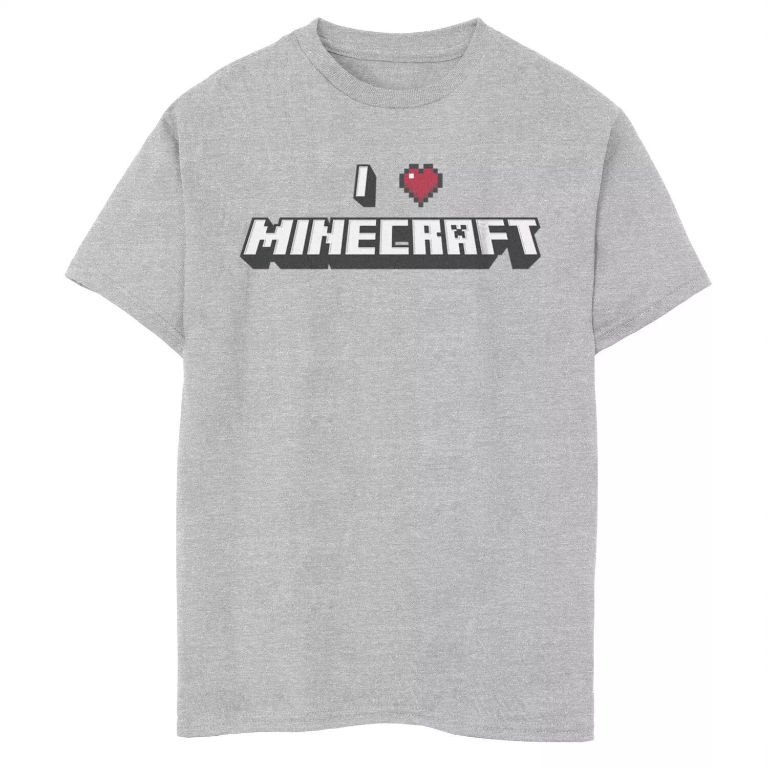 Футболка Minecraft I Love Minecraft для мальчиков 8–20 лет с графическим рисунком и текстом Licensed Character
Футболка Minecraft I Love Minecraft для мальчиков 8–20 лет с графическим рисунком и текстом Licensed Character