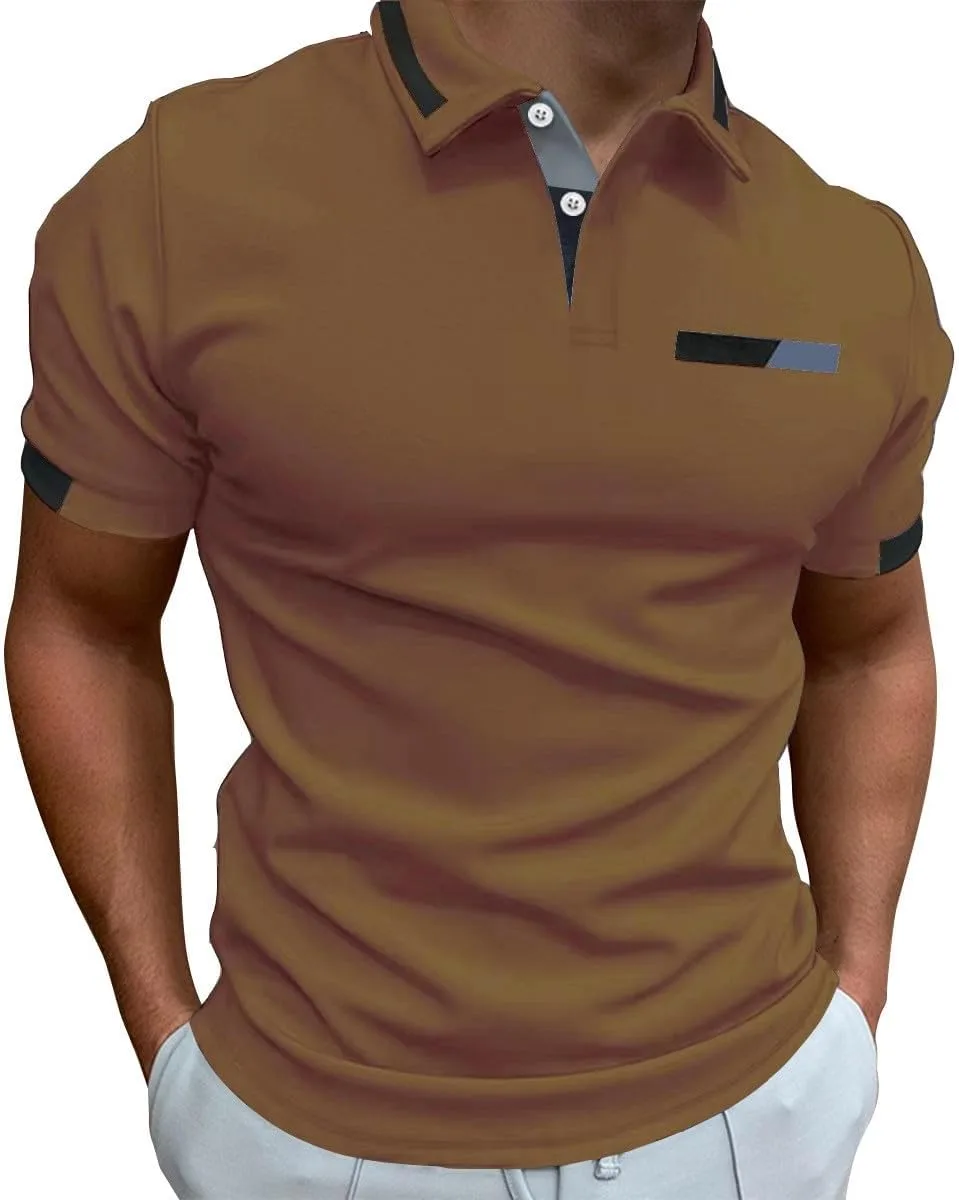 Мужская футболка Henley с коротким рукавом Slim Fitted
Мужская футболка Henley с коротким рукавом Slim Fitted