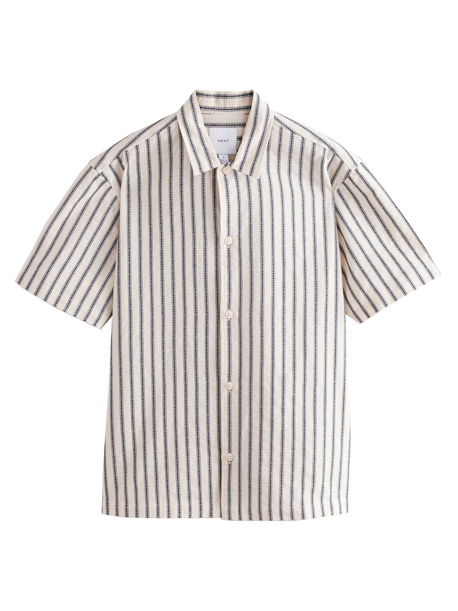 Рубашка на пуговицах классического кроя Next, экрю
Рубашка на пуговицах классического кроя Next, экрю