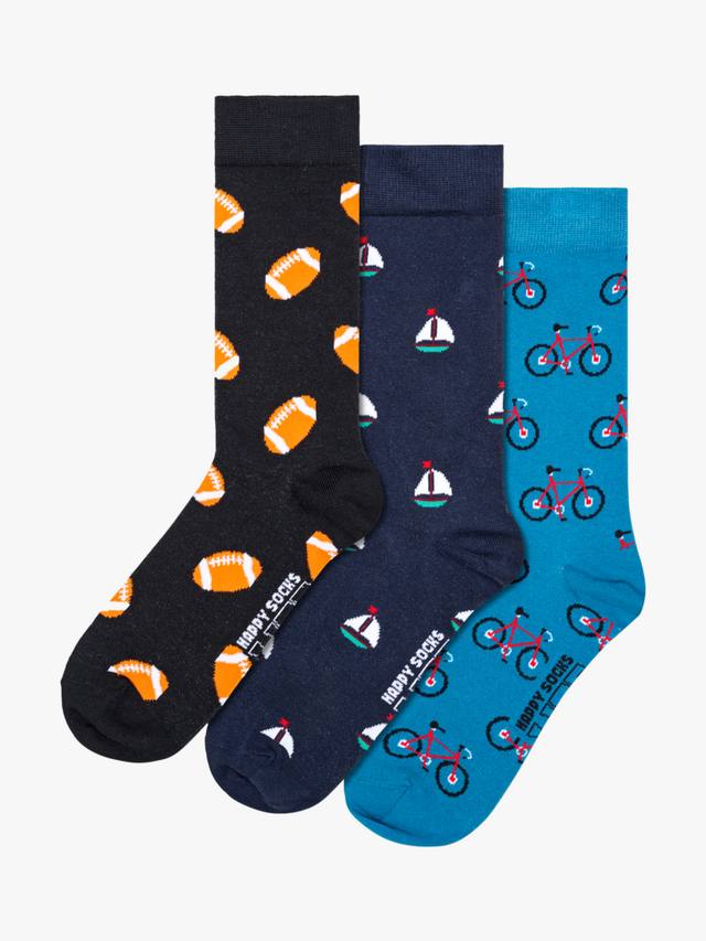 Спортивные носки Happy Socks Lite HS Lite, Pack of 3, Blue/Multi
Спортивные носки Happy Socks Lite HS Lite, Pack of 3, Blue/Multi