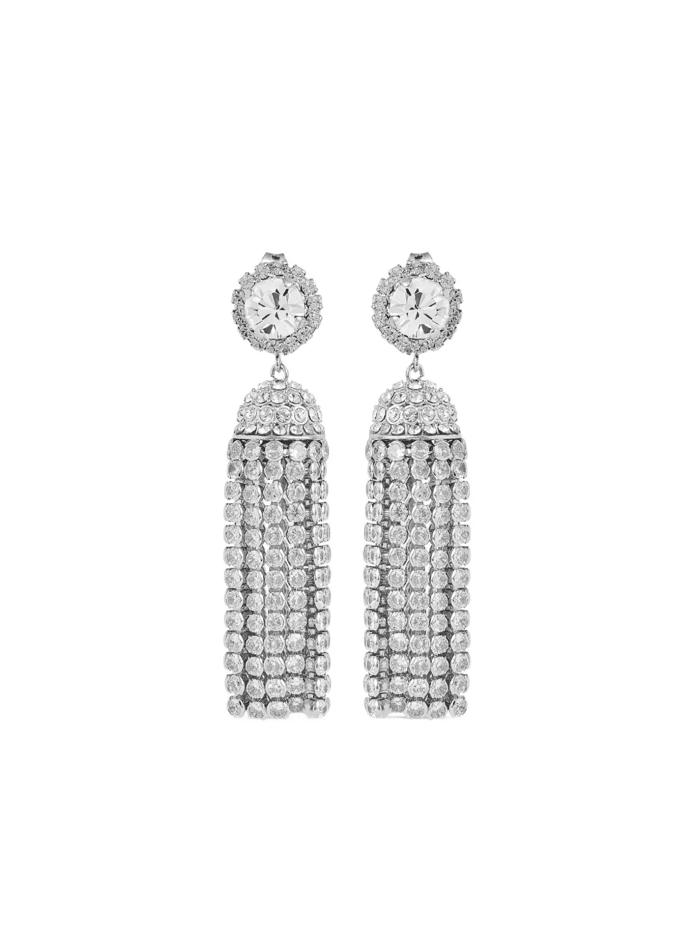 Серьги с кристаллами Rabanne, серебристый
Серьги с кристаллами Rabanne, серебристый