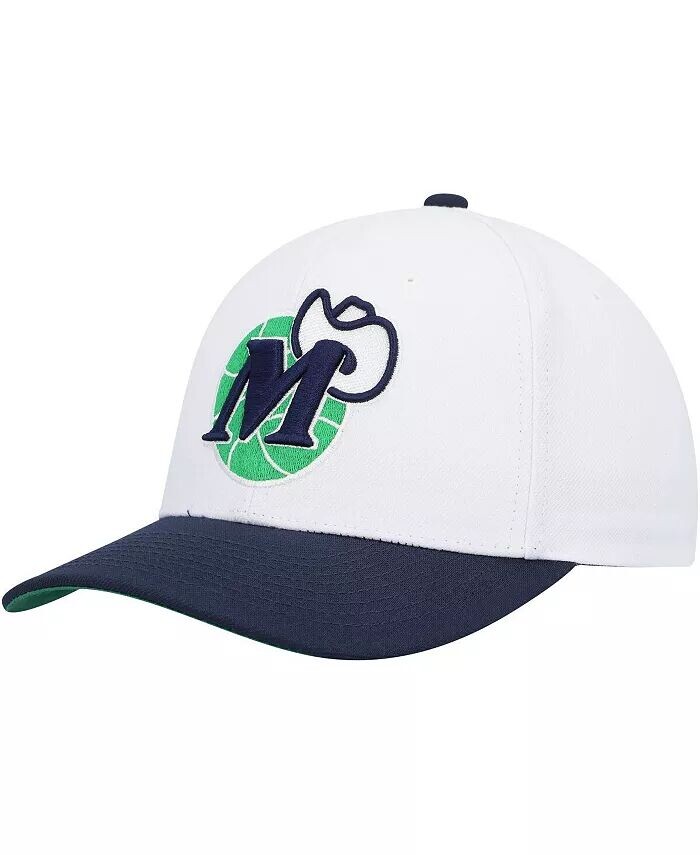 Мужская белая, темно-синяя бейсболка Dallas Mavericks Hardwood Classics Core 2-Tone 2.0 Pro Snapback Mitchell & Ness
Мужская белая, темно-синяя бейсболка Dallas Mavericks Hardwood Classics Core 2-Tone 2.0 Pro Snapback Mitchell & Ness