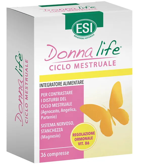 Esi Donna Life 36 таблеток Добавка для менструального цикла
Esi Donna Life 36 таблеток Добавка для менструального цикла