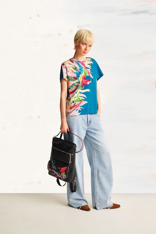 Хлопковая футболка Medicine, бирюзовый
Хлопковая футболка Medicine, бирюзовый