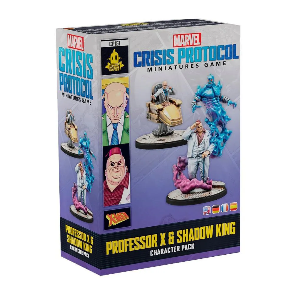 Детская настольная игра Asmodee Marvel Crisis Protocol Professor X & Shadow King, мультиколор
Детская настольная игра Asmodee Marvel Crisis Protocol Professor X & Shadow King, мультиколор